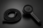 Pomme de douche filtrante haute pression avec 4 modes (Noir mat)