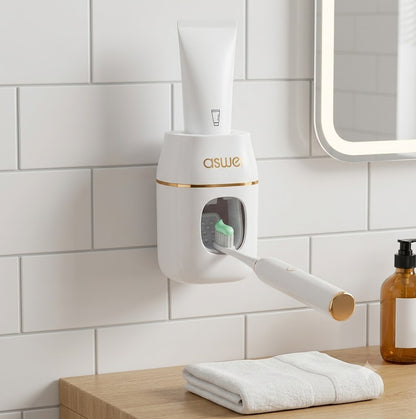 Presse-dentifrice mural automatique
