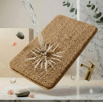 Tapis de bain antidérapant ultra absorbant