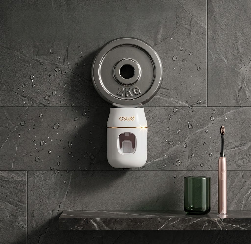 Presse-dentifrice mural automatique