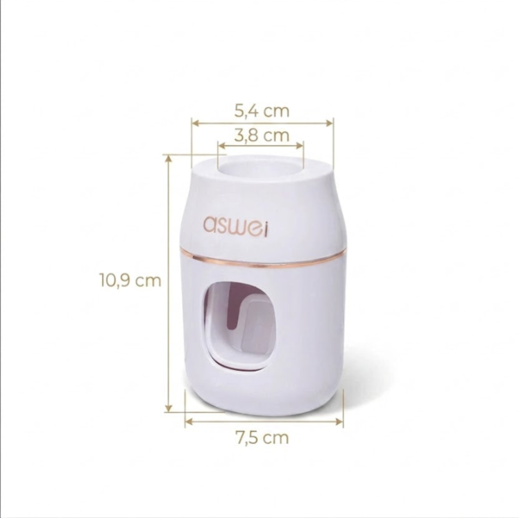 Presse-dentifrice mural automatique