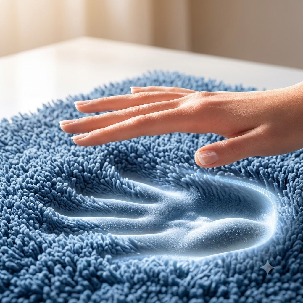 Tapis de bain antidérapant ultra absorbant