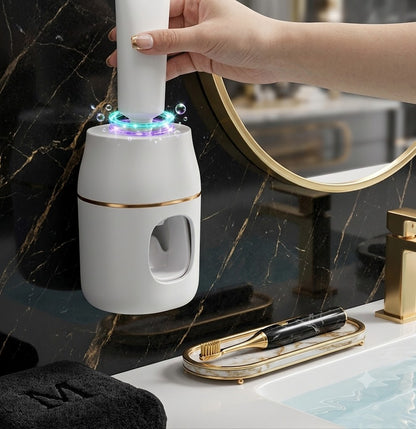 Presse-dentifrice mural automatique