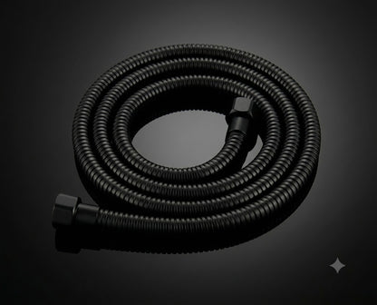 Pomme de douche filtrante haute pression avec 4 modes (Noir mat)